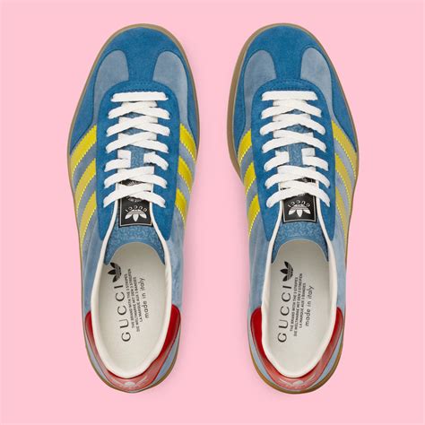 blue gucci adidas shoes|Gucci Adidas shoes price.